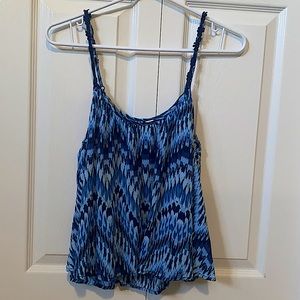 2/$25 Aeropostale Blue Spaghetti Strap Top